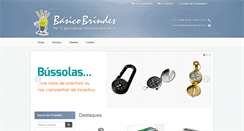 Desktop Screenshot of basicobrindes.com.br